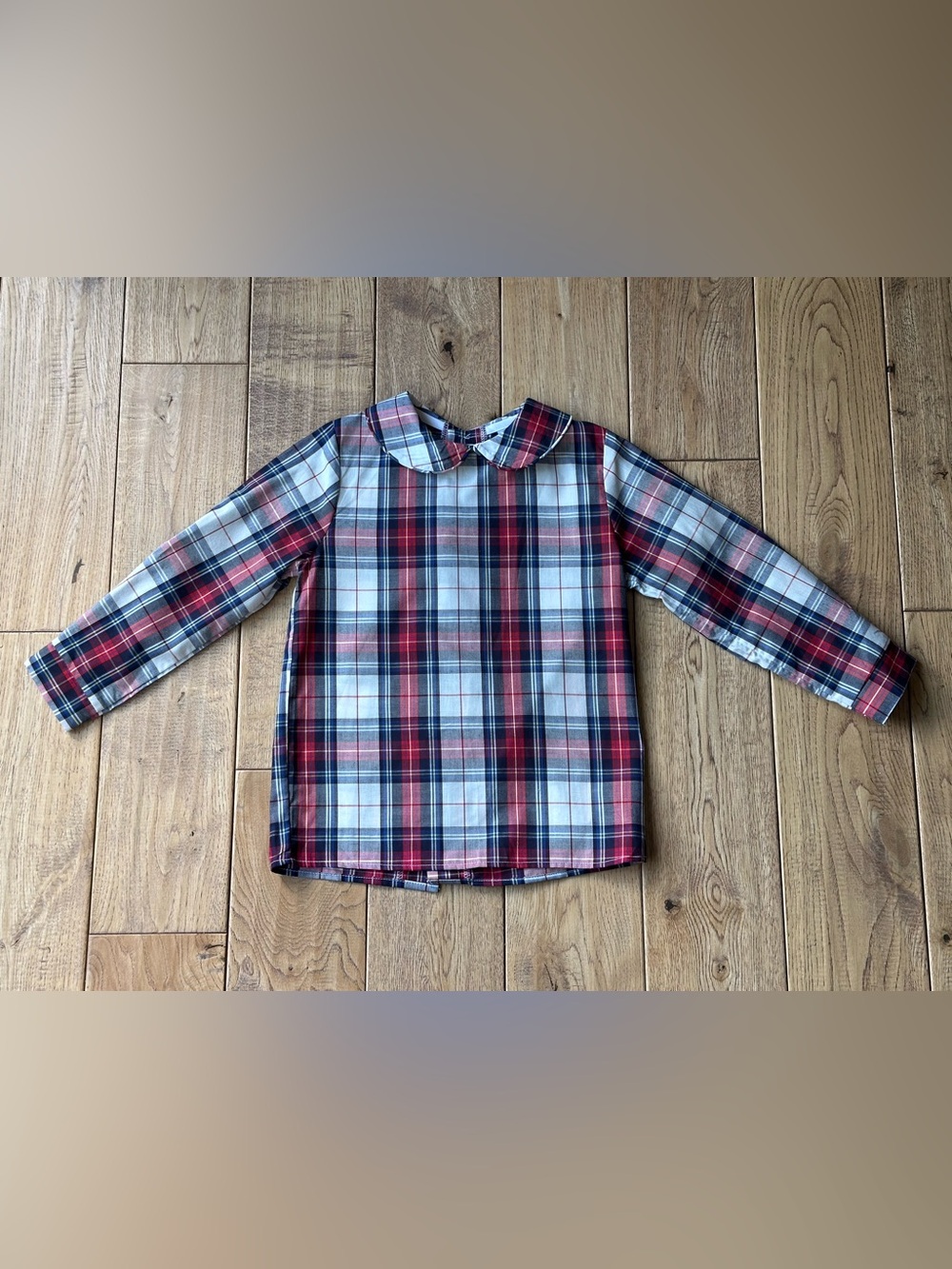 The Bailey Boys Plaid Piped Shirt size 4T